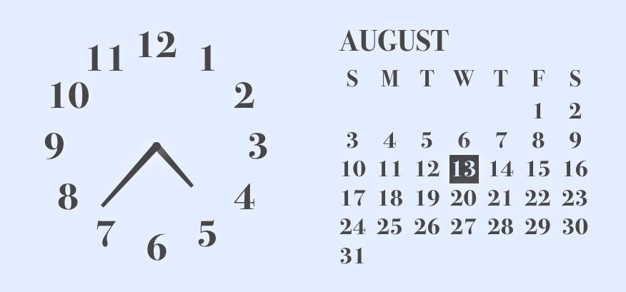 Simple Clock Widget ideas[G8A8SgfWuRe88uAWgZML]
