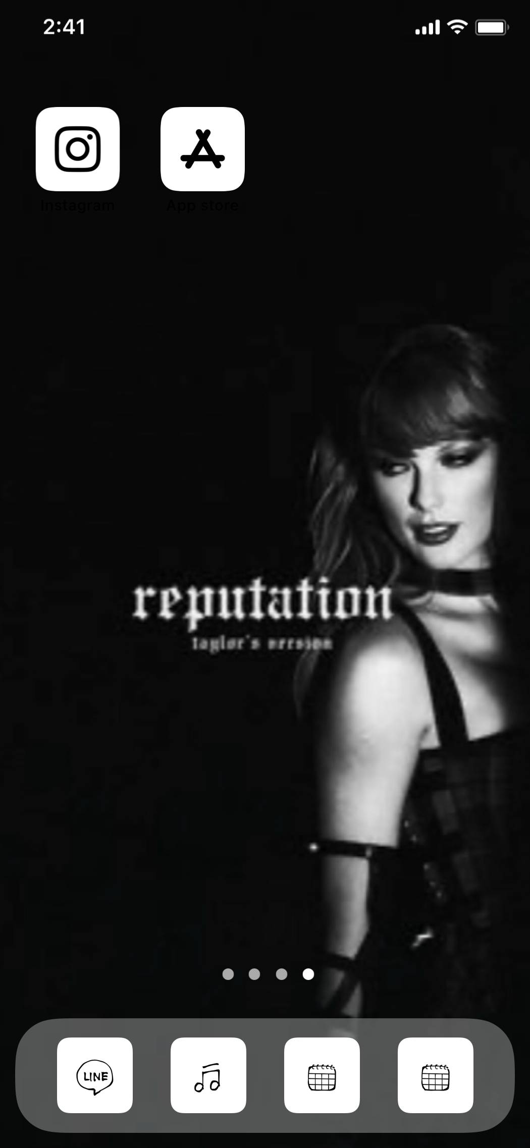 Taylor swiftแนวคิดหน้าจอหลัก[lJhvg9lT70FfDkqDziAn]