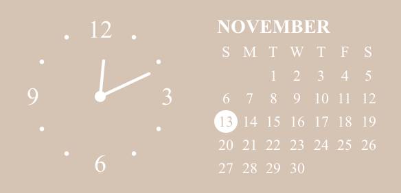 カレンダー Reloj Ideas de widgets[xii3HTfhKpqkCn06AdEf]