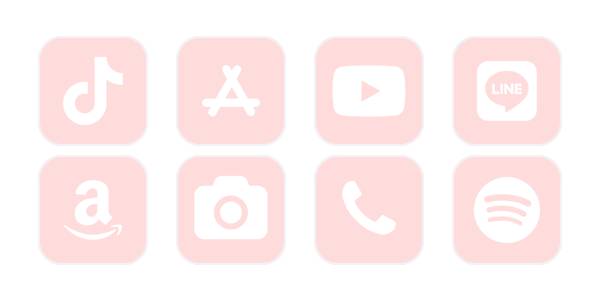 ぴんくApp Icon Pack[gQHfCQqbd3iwcVc23pCU]