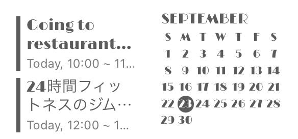 Simple Calendrier Idées de widgets[templates_NQw2b97L8ZgENp0yiXe3_966E9B8C-9DDD-4BBB-A5E9-67CC23EE8768]