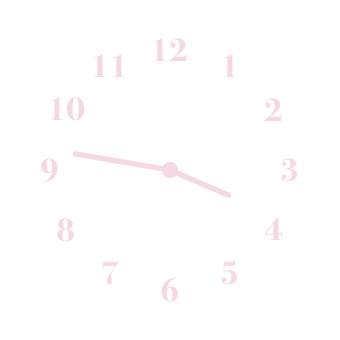 𝕋𝕚𝕞𝕖 Horloge Idées de widgets[00QlqSZimrTFi543Yd7X]