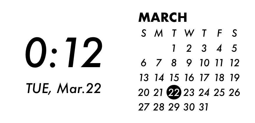 simple_time Calendar Idei de widgeturi[C9y0xtR3tFM2E5t3U0jj]