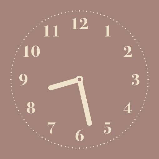 Reloj Ideas de widgets[PjkL8uIpMrRnbvofguQT]