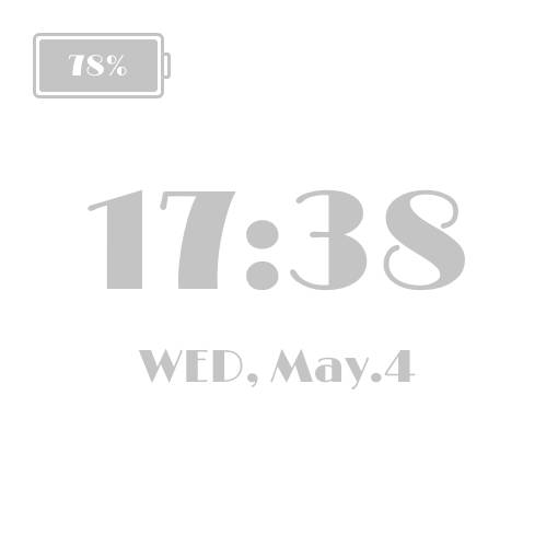 ( ॑꒳ ॑ ) Hora Ideas de widgets[KerLlWJL1EvfpBTi3uBB]