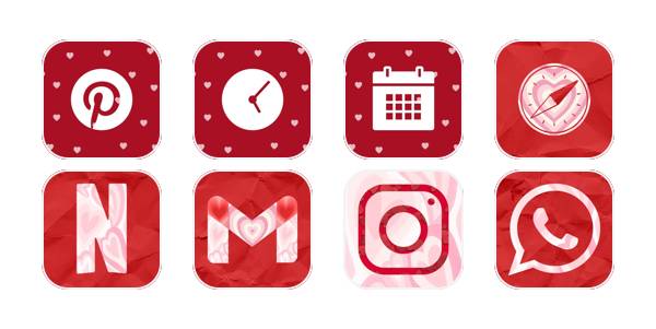 retro red Pacchetto icone app[Xrx6Dt5en8Yf8FmMZKGT]