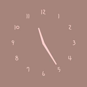 clock Horloge Idées de widgets[tH2BKtPCMj5sGOTwedU6]