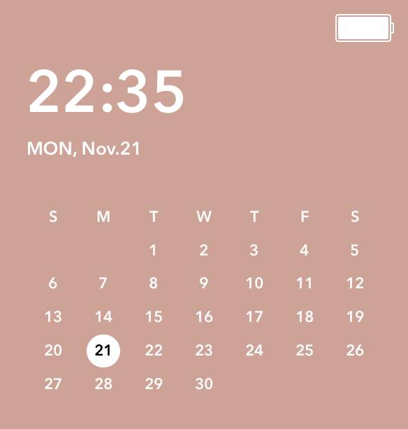 カレンダー1 Calendario Ideas de widgets[JPW8O3VSrl3qoKkgfEwD]