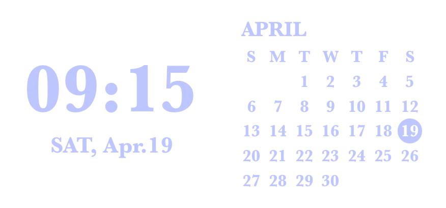 Calendar Widget ideas[qSt4W8rEszySpFNYgP8C]
