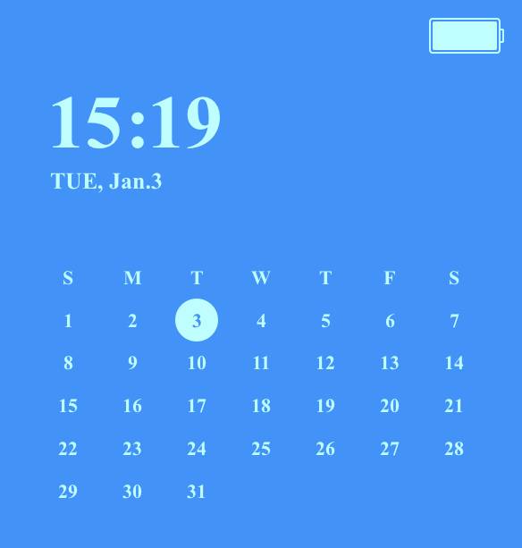 Calendrier Idées de widgets[Ge4dxGlHPXHtkmAx7jEu]