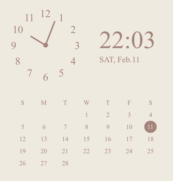 Horloge Idées de widgets[wdUpEJXbEyRNpKeeqBre]