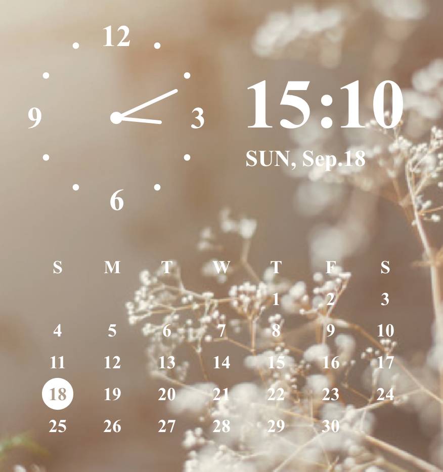 calendar Uhr Widget-Ideen[oz7fy1RsMoV84oUNBFOr]
