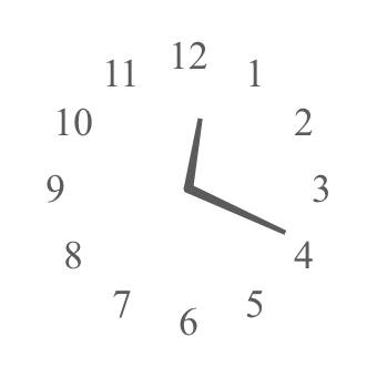 Simple Clock Widget ideas[gUN3LZTkWMHlNq3e1mPG]