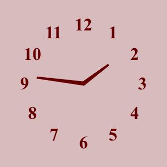 Clock Widget ideas[eNAS6KjVDz3A2bETiRXa]