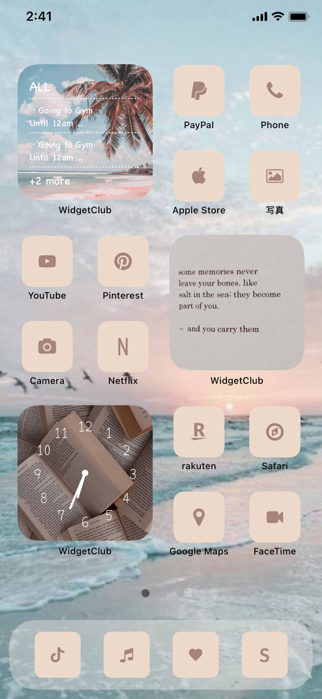 beach themeHome Screen ideas[xK5I7IbhQB3op0cvGckE]