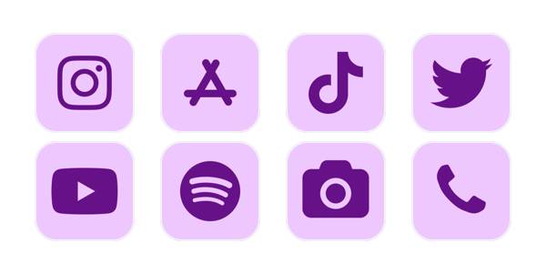 purple 💜 Paket ikona aplikacije[jgKBwGWLSVRn984Sw9fQ]
