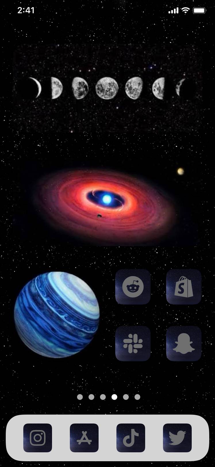 SpaceІдеї для головного екрана[ldJ6YIu3aUoXlyM6FQK8]