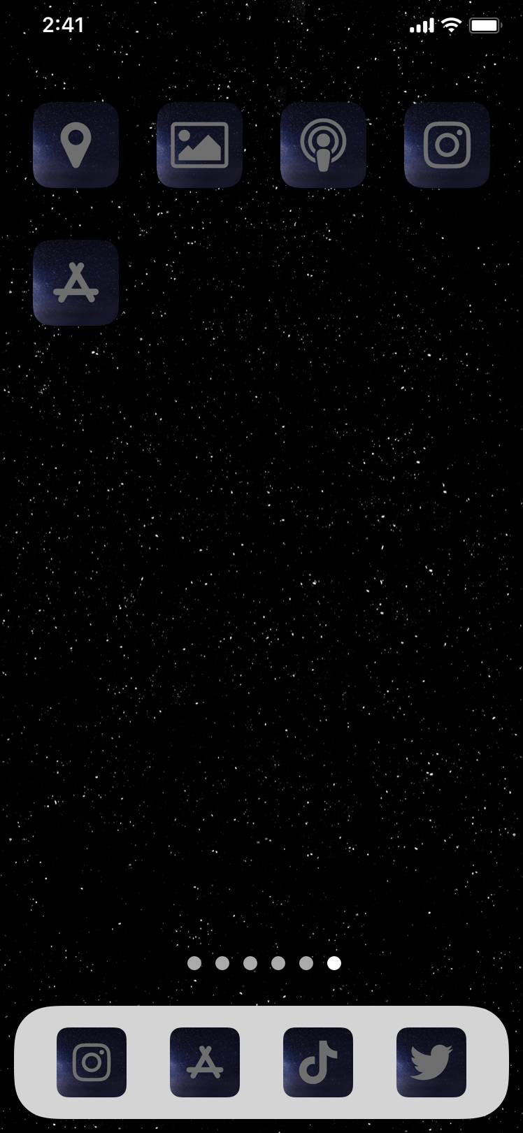 SpaceІдеї для головного екрана[ldJ6YIu3aUoXlyM6FQK8]