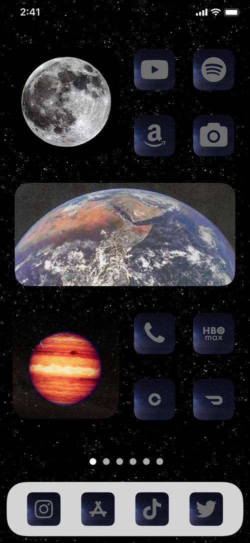 Space Ідеї для головного екрана[ldJ6YIu3aUoXlyM6FQK8]