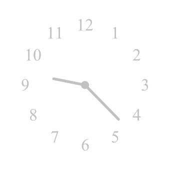 Simple Horloge Idées de widgets[Tcq6c9WkswFSSKU20koC]