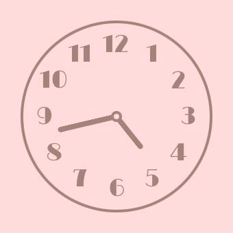 Clock Widget ideas[O3KqyGanRcEkOzk6yMCk]