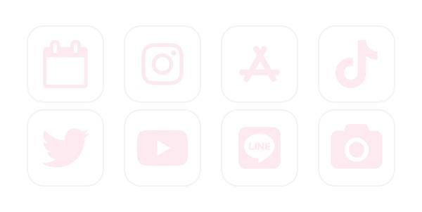 pink Pacchetto icone app[WoOQxTt13Xt1edCPZ7ZR]