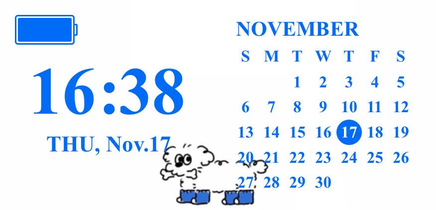 calendar Lịch ý tưởng widget[55OVdf6YSiwgOx62CNjx]