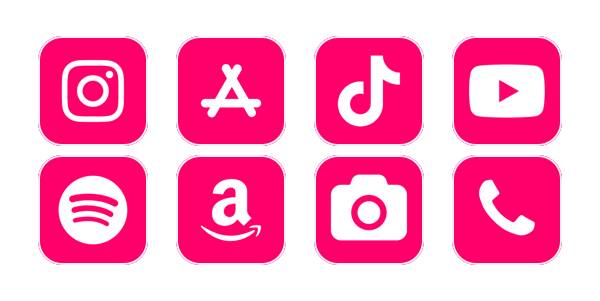 hot pink App Icon Pack[riT7qSdBipjR4OWQPWpn]