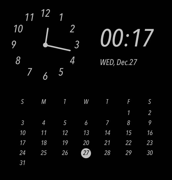 Reloj Ideas de widgets[3oGglZ04etzgWbz5e66Y]