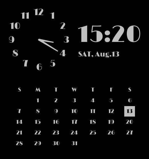 Clock Widget ideas[MHWHFMSwCVur65MIlIsH]