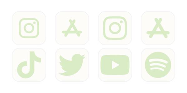 cute greenApp Icon Pack[hO9tAlwJF97UxoPqN2ge]