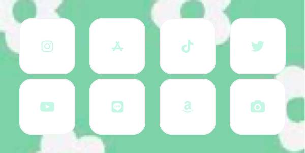 緑𓂃𓈒𓂂 Paquete de iconos de aplicaciones[4w73TyGnuiJnbEG4Gdwk]