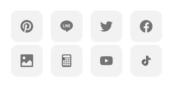 シンプル Pacchetto icone app[glUM5OYdPVU71KyLyO0o]
