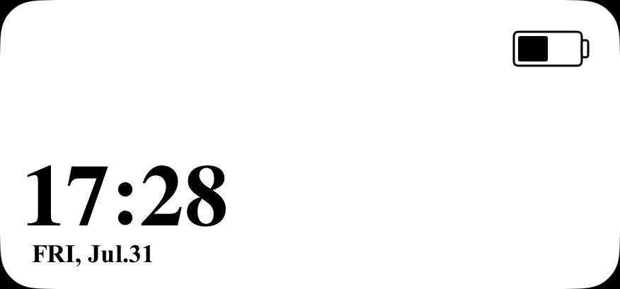 Time Widget ideas[qd6DoJTzUBnQqPKgBiIL]