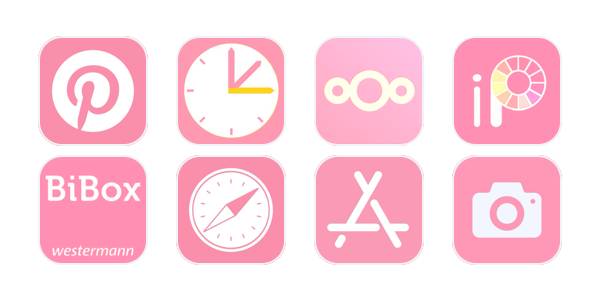 pink App Icon Pack[6XxbQm1EDyaPKIDsCye9]