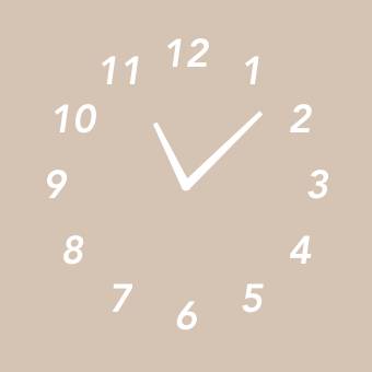 Horloge Idées de widgets[Jn4hEj1TzMWW8kyeuLeE]