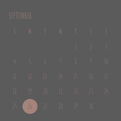 Calendar Widget ideas[7m7FmrF9qQuXYyk8jTSr]