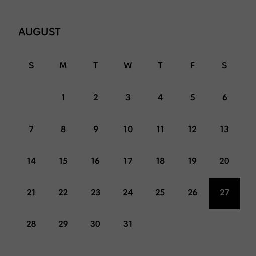 👾 Calendario Ideas de widgets[6Ex98uChdumpQrDnlQPK]