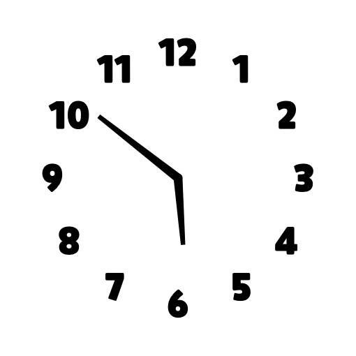 Horloge Idées de widgets[ofVwtPQVR9BDFYs2vzA5]