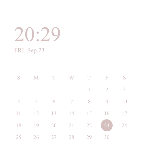 Kalenteri Widget [A9rA2dRQXnivPEUxkE60] iPhonelle ja Androidille, tekijä R  | WidgetClub