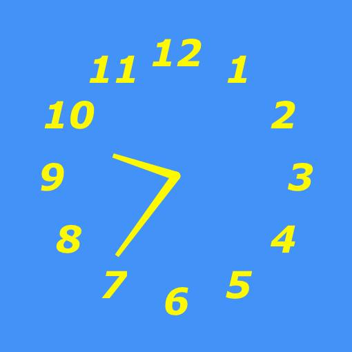 Horloge Idées de widgets[Lvnfs1PTHtIFYSE42qXY]