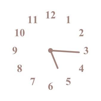 時計 Horloge Idées de widgets[hZPwe9LDXxdzYERTet3R]