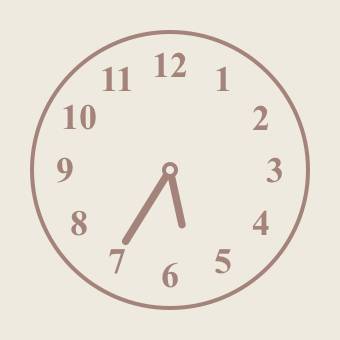 Clock Widget ideas[DvvP5B7BhYJNqEs3KYmI]