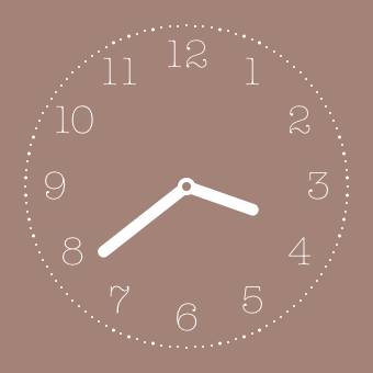 Orologio Idee widget[38tyFoiIEXRiyEN3CYZO]