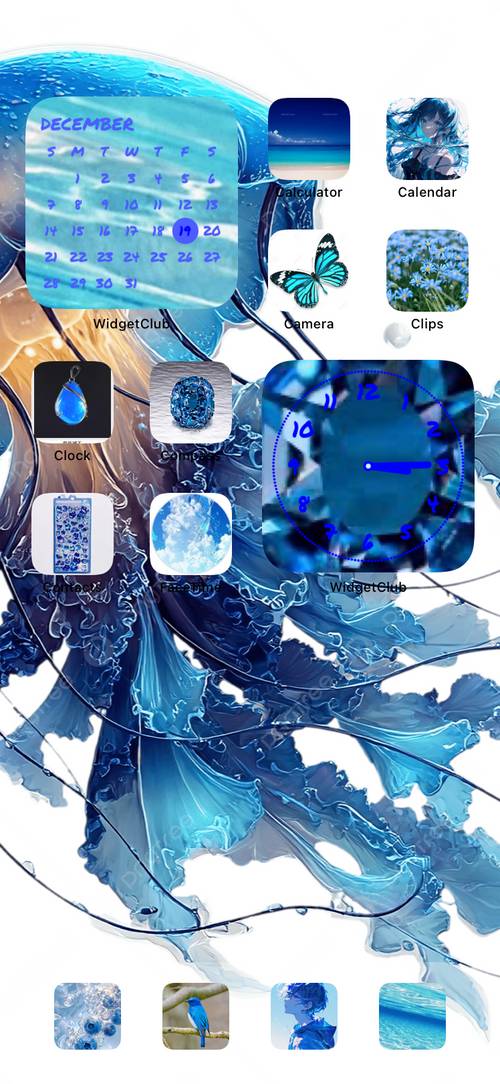 BLUE beautiful💠 Home Screen ideas[eAoViPKhPKqx9dWUjxOD]