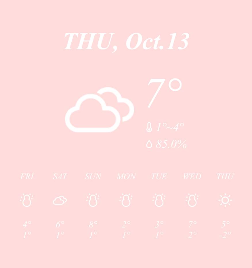 - ̗̀☾⋆ ̖́- Weather Widget ideas[lxrJ2YrEcRD8rKyZIakj]