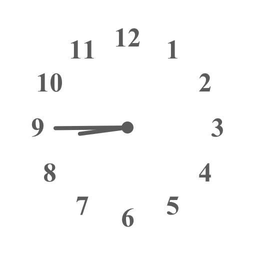 Snow❄️ Clock Widget ideas[VT9lUH3f2P68PgGqUvz5]