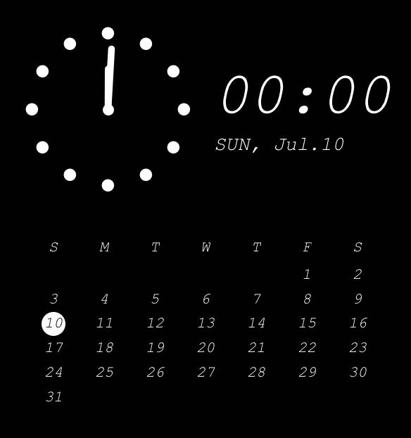 Reloj Ideas de widgets[0knshMB8rkEdsyuEu5Le]