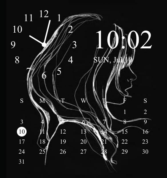 Horloge Idées de widgets[kQQVlKReeGTx9PVweFU4]