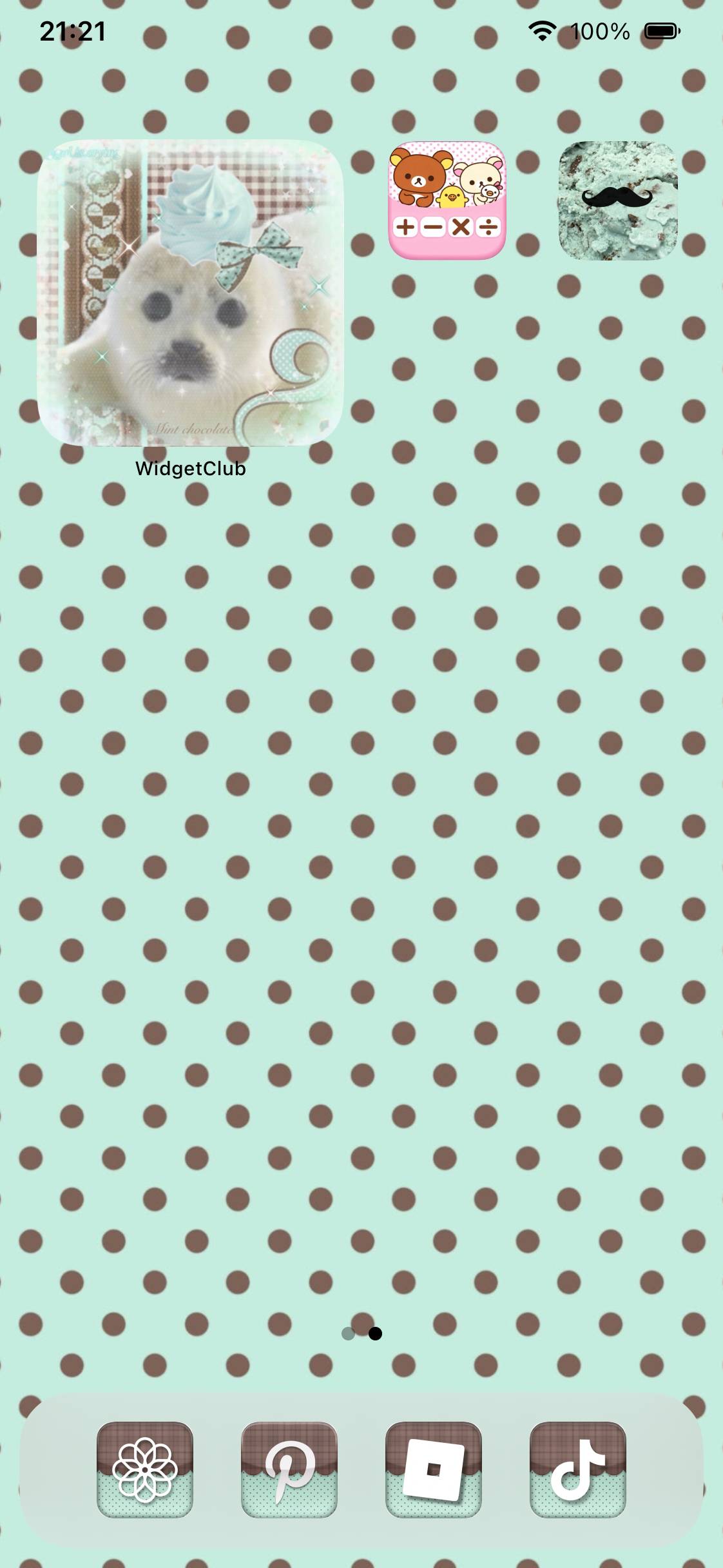 チョコミント🍫Home Screen ideas[43ySeQoV8tJKl1nsnpfs]